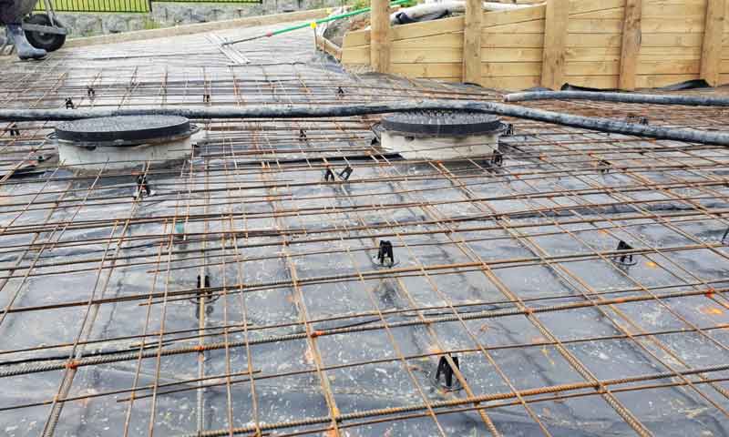 Foundations goin in tauranga concrete